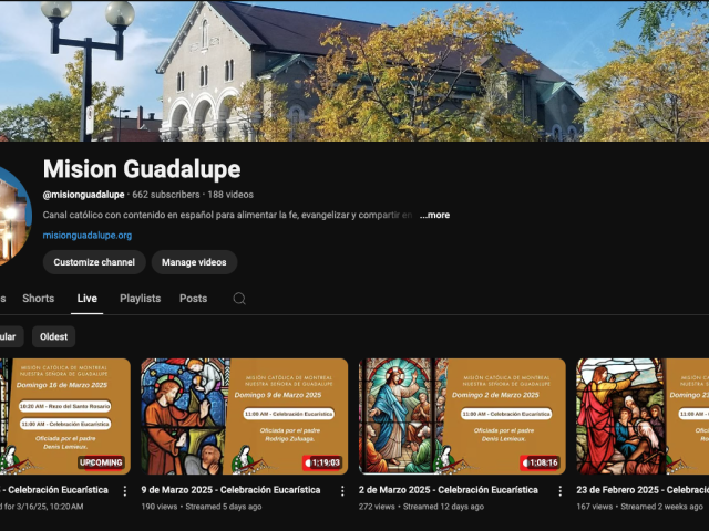 Imagen YouTube Mision Guadalupe