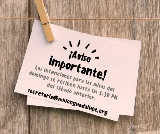 Aviso Importante Secretaria